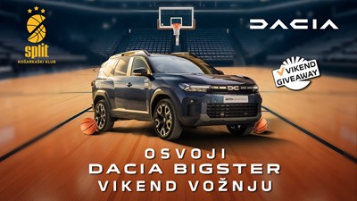 Osvoji Dacia Bigster za vikend!