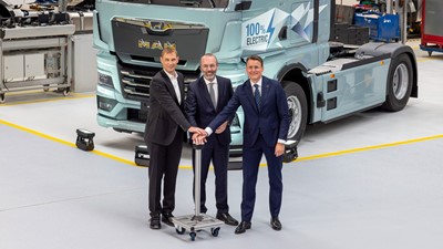 MAN započeo serijsku proizvodnju električnih kamiona