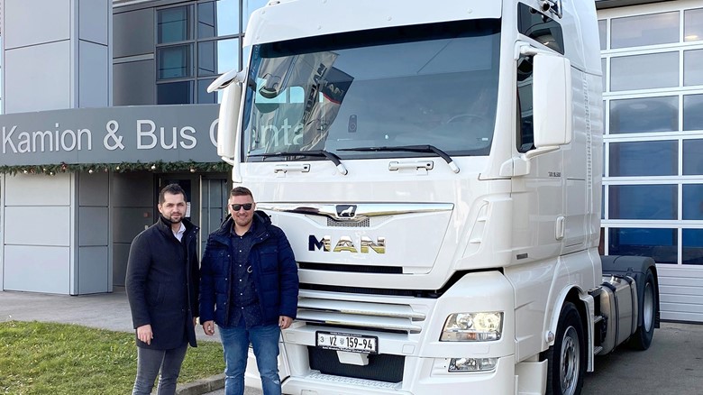 MAN isporuka Šambula prijevoz