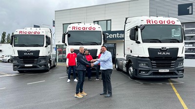 10 MAN TGX kamiona za Ricardo 