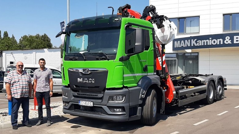 Novi MAN za tvrtku Dankor